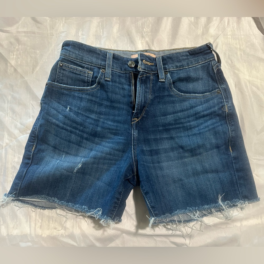 Ariat Dark Indigo Distressed Denim Shorts
